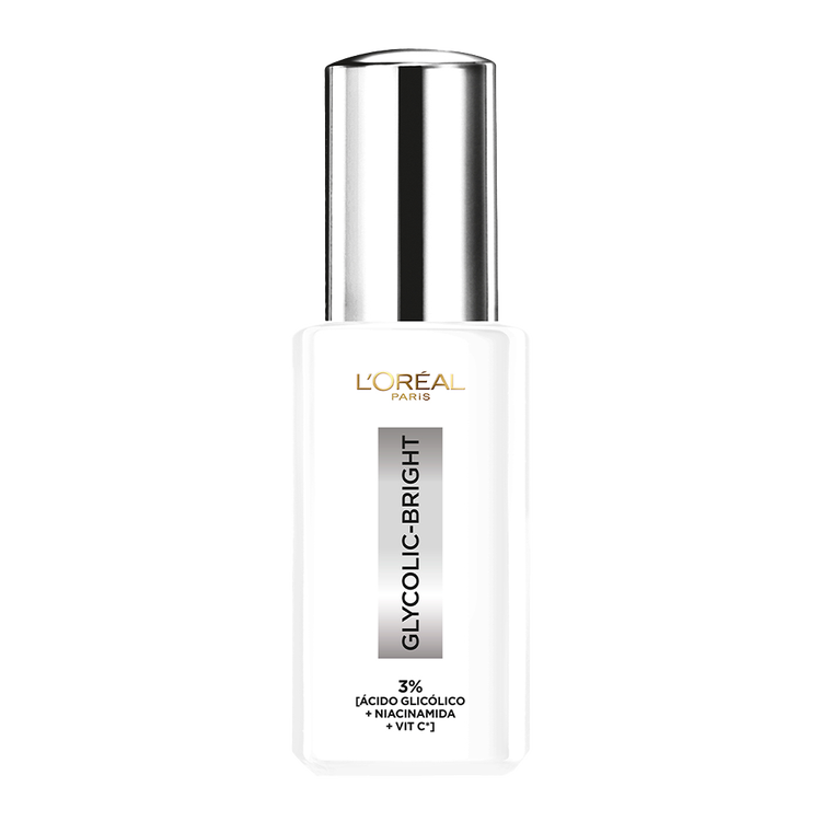 L'Oreal Paris Glycolic Bright Serum Ojos Protector solar reduce arrugas y manchas solares