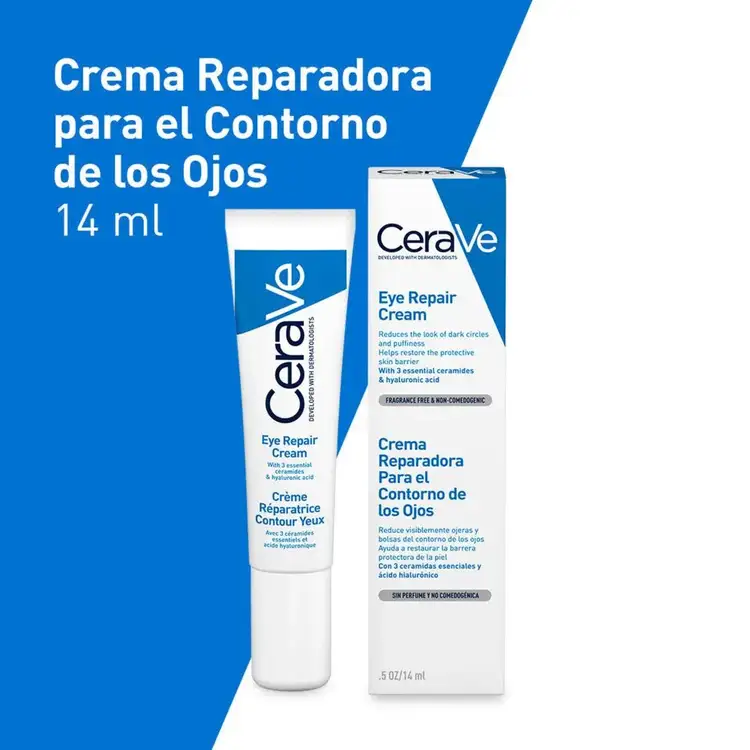 Eye Repair - Crema reparadora, hidratación para contorno de ojos