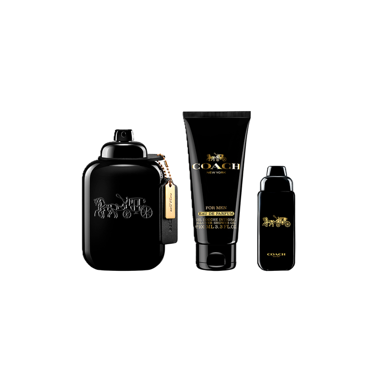 For Men - Set de regalo, Eau de Parfum 100 ml + Shower Gel 100 ml + mini 15 ml