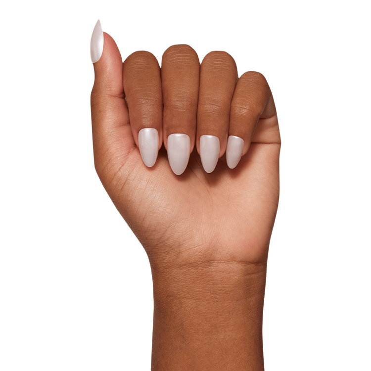 Hailey Press-On Nails Uñas postizas uñas glazed donut fáciles de lograr.