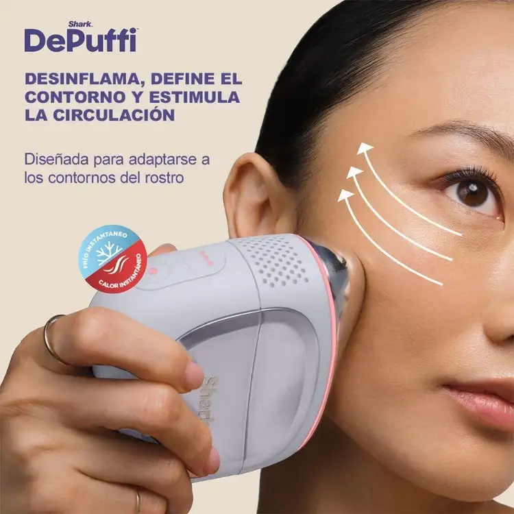 Facial Glow Pro Depuffi - Sistema de limpieza facial profunda, para una piel radiante