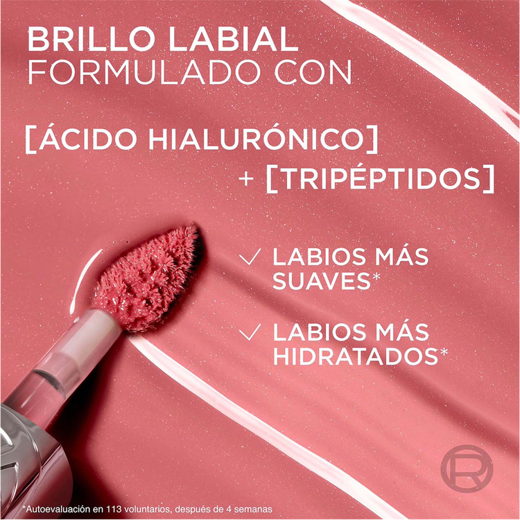 Plump Ambition - Lip oil hidratante, con ácido hialurónico y tripéptidos