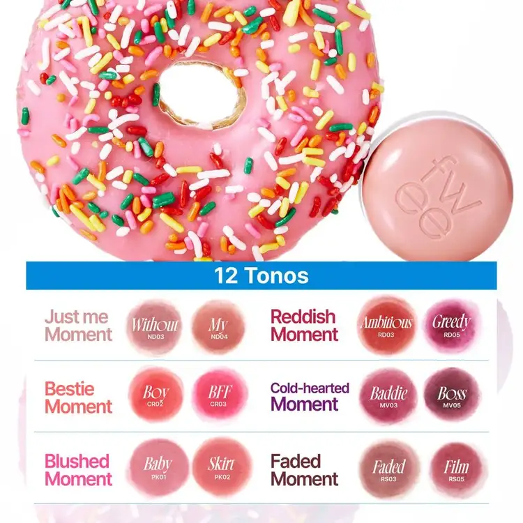 Lip&Cheek Blurry Pudding Pot - Blush en crema, efecto difuminado ideal para labios y mejillas