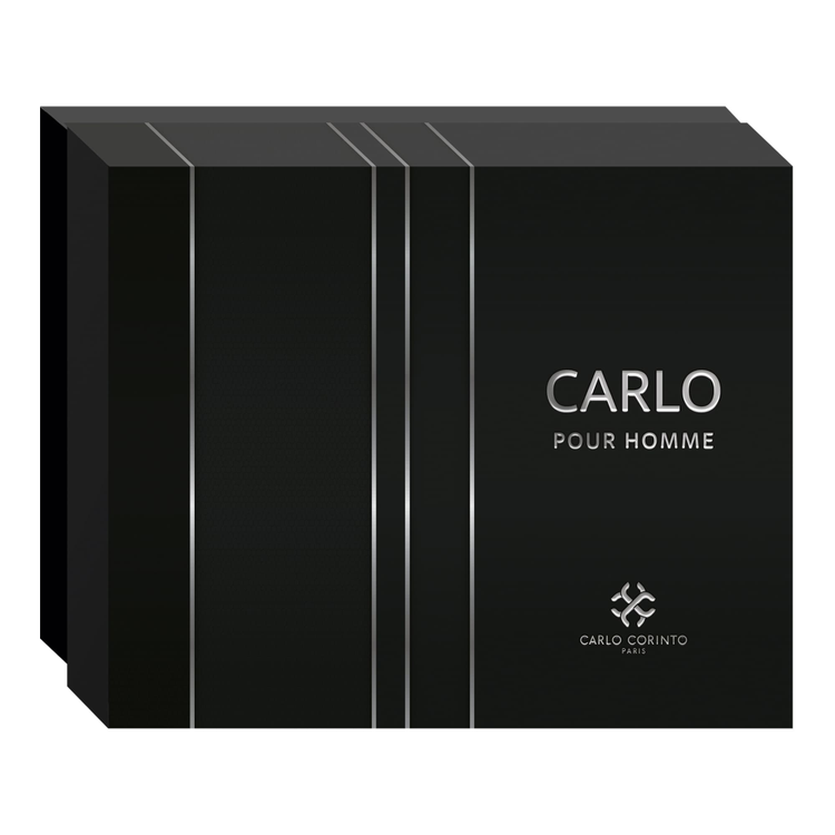 Pour Homme - Set de regalo, Eau de Parfum 100 ml + Desodorante + Mini