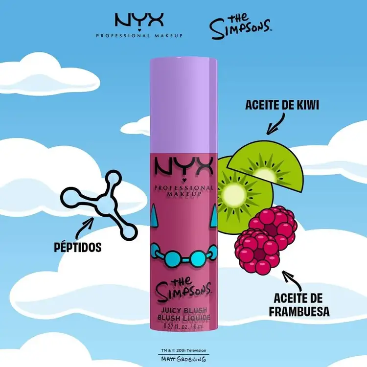 Simpsons Fat Cheeks - Blush, Color intenso de larga duración