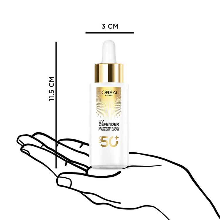 L'Oreal Paris Uv Defender Suero facial reduce arrugas y manchas solares
