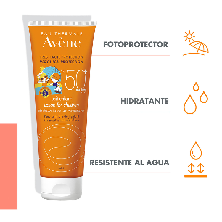 Eau Thermale - Leche protectora solar, para niños