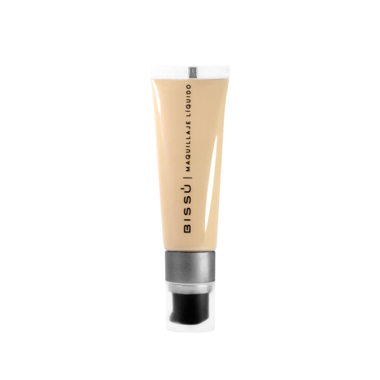 Base de maquillaje líquida, acabado hidratante