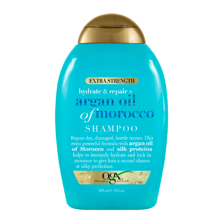 OGX Hydrate + Repair Argan Oil Of Morocco Extra Strength - Shampoo, hidratante y reparador