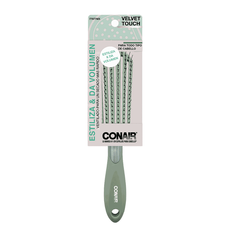 Velvet Touch - Cepillo, color verde