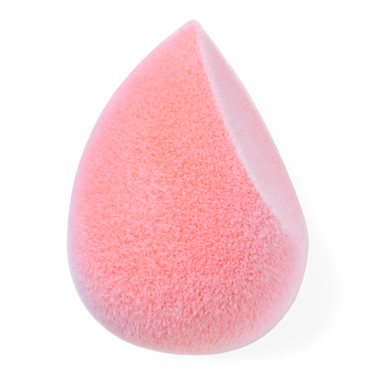 Flocked Makeup Esponja difuminadora acabado aterciopelado y difuminado