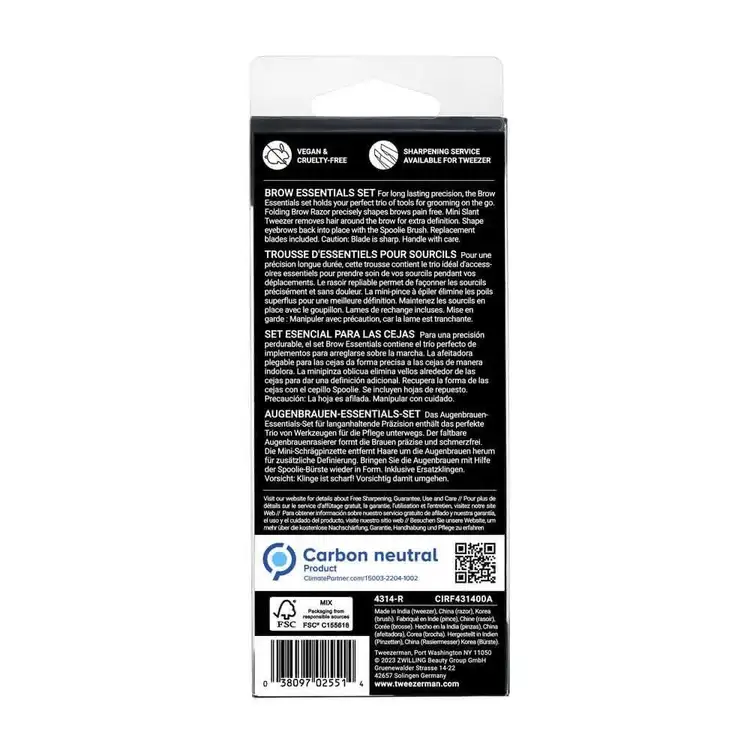 Brow Essentials Kit de esenciales para cejas ideal para cejas