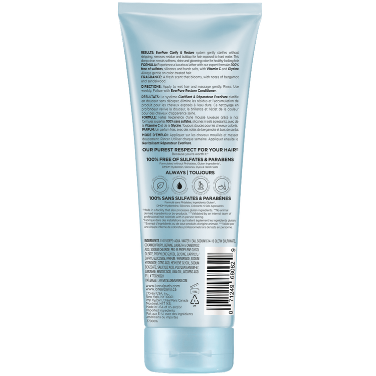 Clarify - Shampoo, cabello más hidratado y purificado