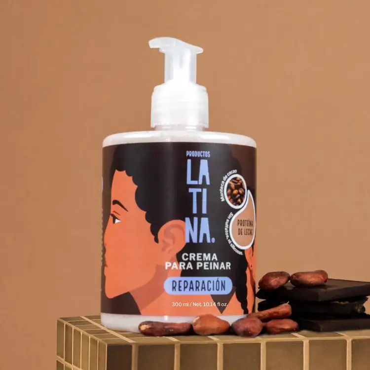 Crema para peinar, reparadora