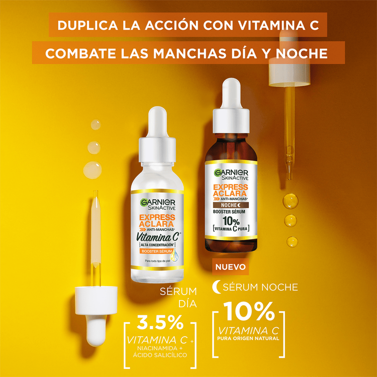 Garnier Skin - Sérum, con Vitamina C pura
