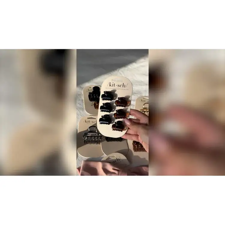 Mini Puffy Claw Clips - Pinzas mini, para todo tipo de cabello