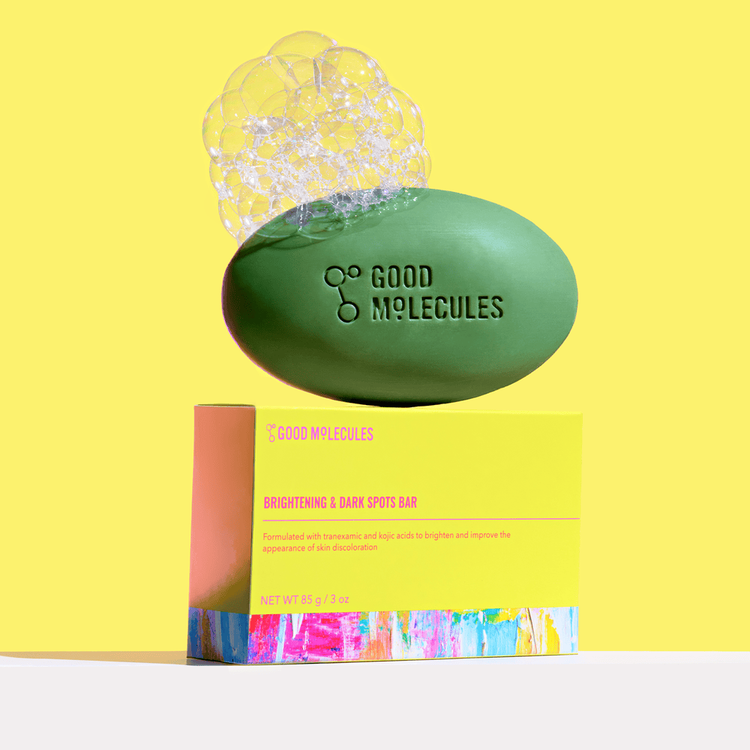 Brightening & Dark Spots Bar - Jabón en barra, unifica tono y limpia la piel