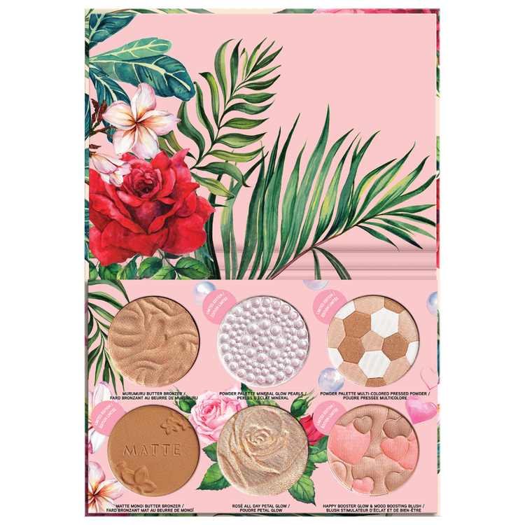 Kit All-Star Palette Paleta de bronzer e iluminadores fórmula suave aterciopelada