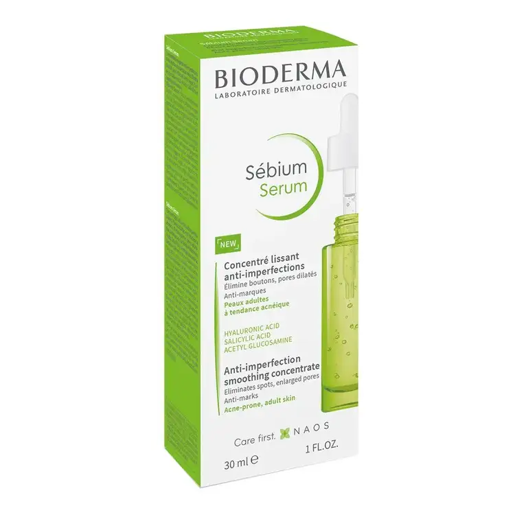Sebium - Suero facial, controla brotes, reduce poros y arrugas