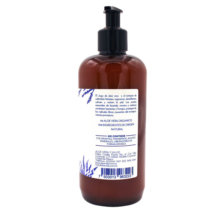 Jabón para manos, limpieza suave