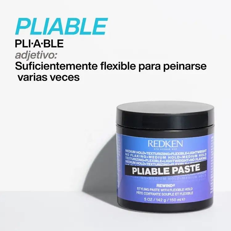 Styling - Pasta texturizante, aspecto húmedo y flexible