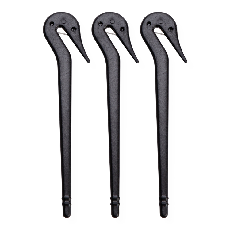 Eco-Friendly Elastic Hair Tie Cutters Cortador gomas elásticas corta de forma rápida