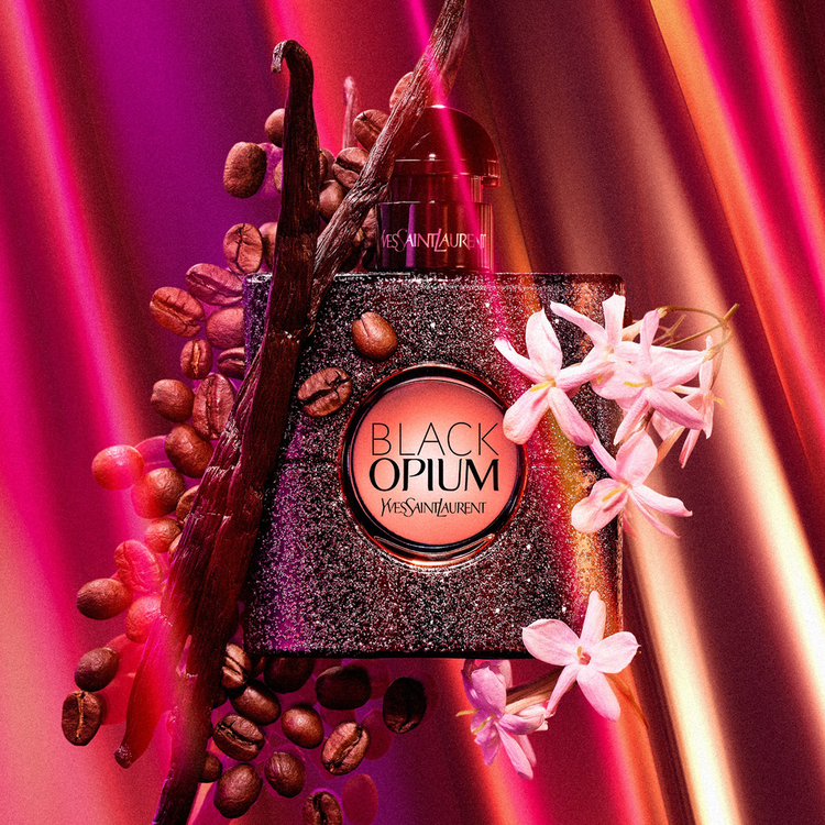 BLACK OPIUM Eau de Parfum cálida y especiada, seductoramente adictiva