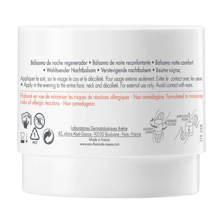 Dermabsolu Bálsamo de noche reafirmante antiedad piel regenerada