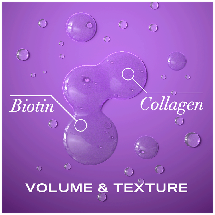 OGX Thick And Full Biotin And Collagen - Shampoo, con biotina y colágeno