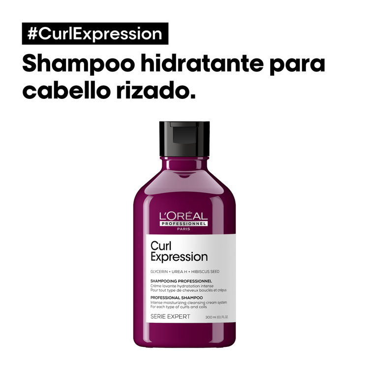 Curl Expression - Shampoo Crema, define rizos, hidrata y reduce frizz