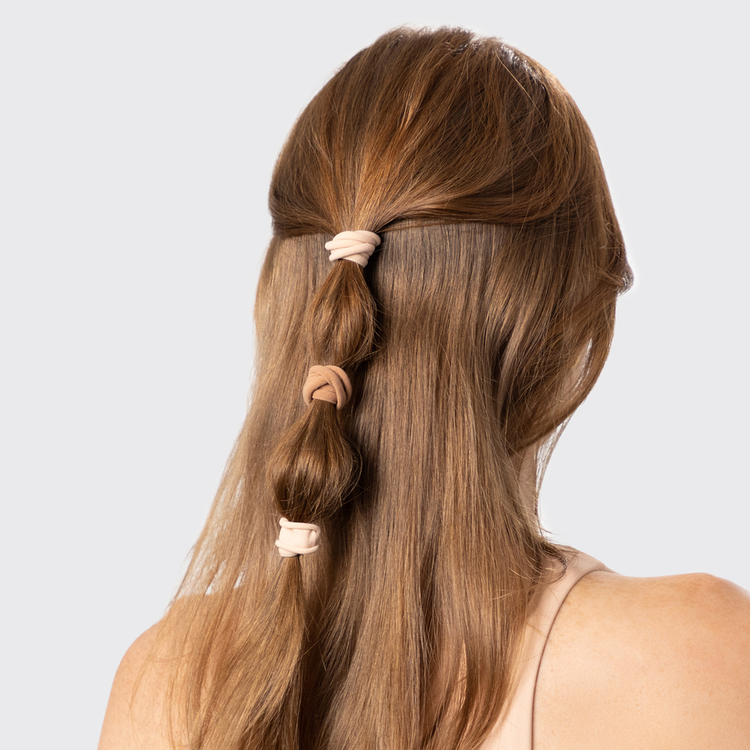 Eco-Friendly Elastics- Ligas de cabello, resistentes y prácticas para peinar