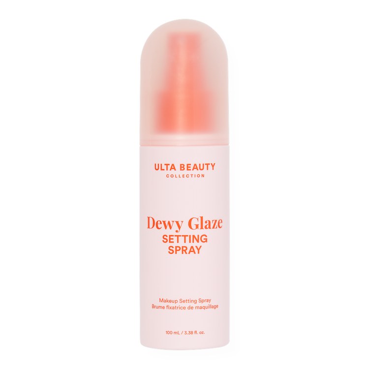 Dewy Glaze - Spray fijador de maquillaje, acabado hidratado y luminoso
