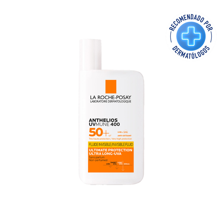 Anthelios - Protector solar facial, invisible para todo tipo de piel