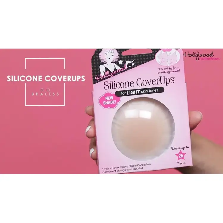 Silicone Coverups Parches de silicón para bra apariencia suave y discreta