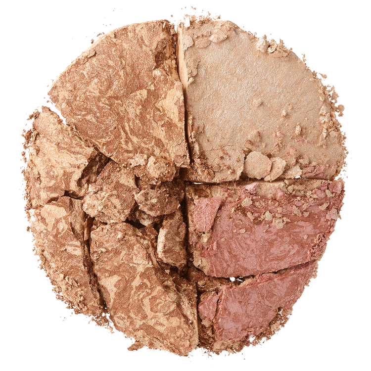 Sculpt & Glow Baked - Paleta 3 en 1 de contorno, rubor e iluminador, acabados con brillo y mate