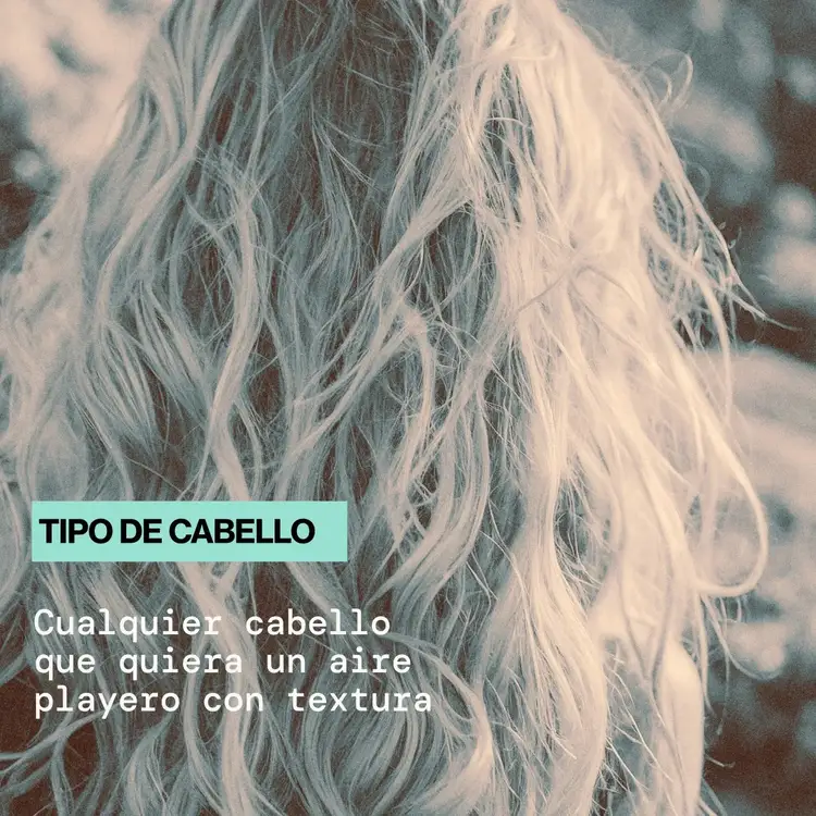 Beach Hair Balm Salty Waves - Tratamiento sin enjuague, hidrata y nutre el cabello