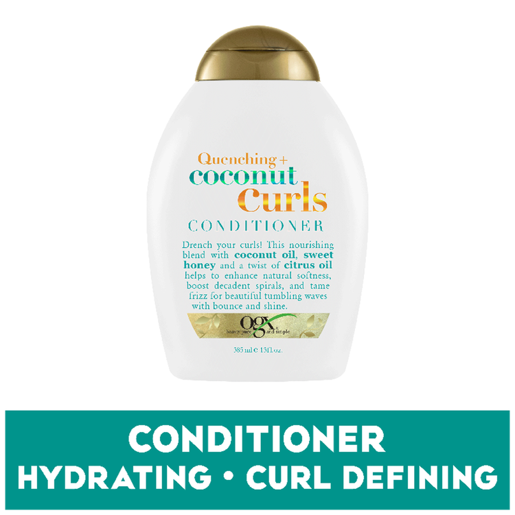 OGX Quenching + Coconut Curls - Acondicionador, para rizos