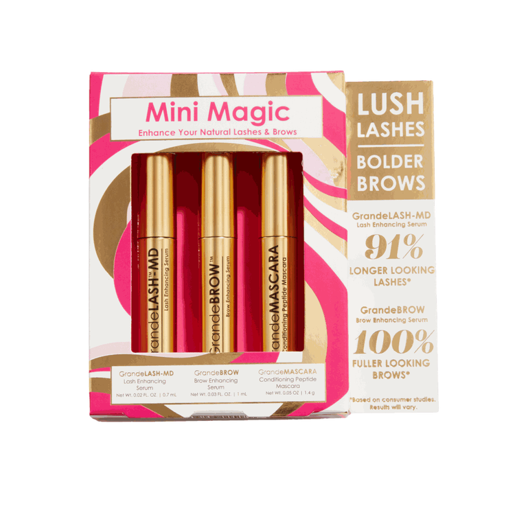 Mini Magic Set - Los superventas de prueba GrandeLASH-MD, GrandeBROW, GrandeMASCARA