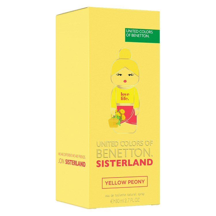 Sisterland Yellow Peony - Eau De Toilette, alegre, moderna y romántica