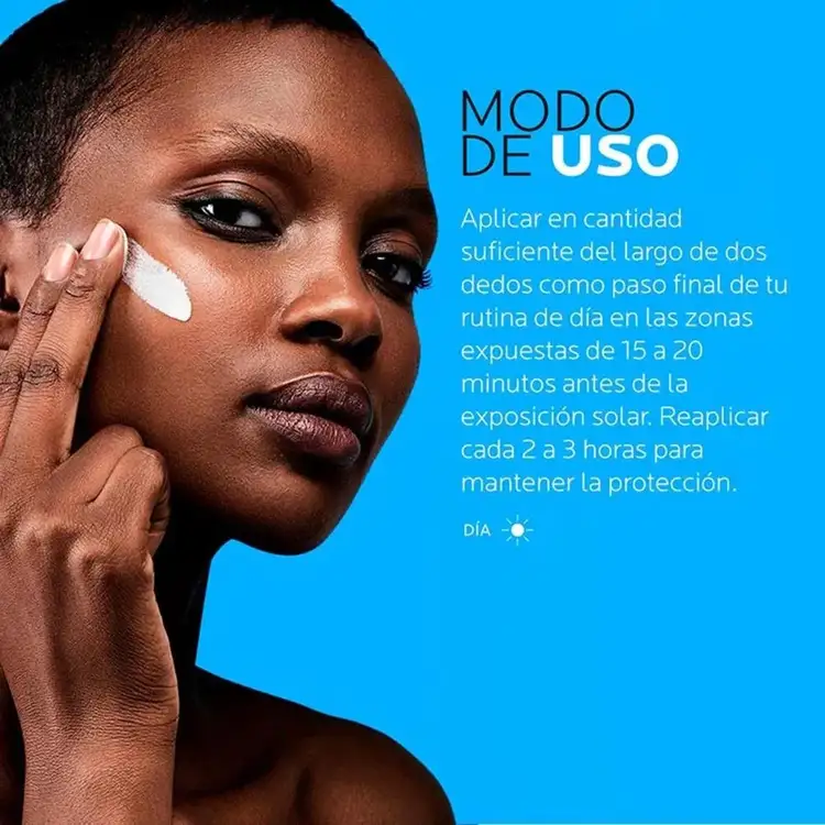 Anthelios Protector solar facial invisible con color