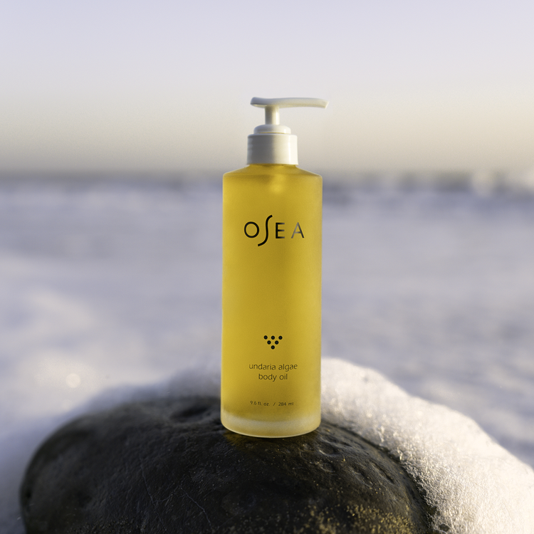 Undaria Algae Body Oil To Hydrate & Glow Aceite corporal mejora la elasticidad de la piel