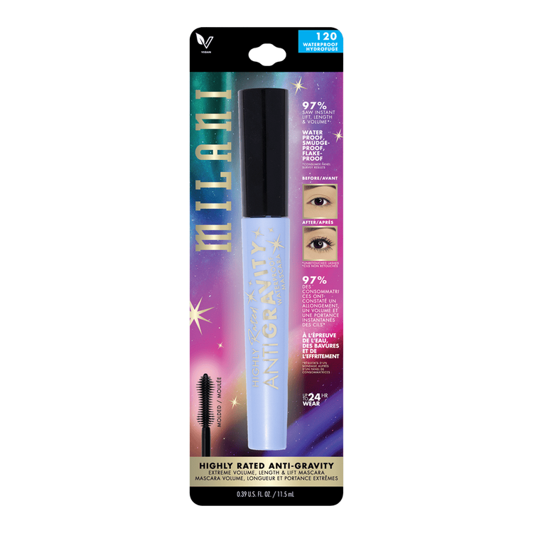 Highly Rated Anti-Gravity Waterproof Máscara resistente al agua máscara a prueba de agua y sudor.