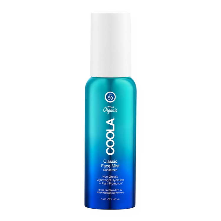 Classic Face Sunscreen Mist SPF 50 Bruma facial protectos solar y de maquillaje