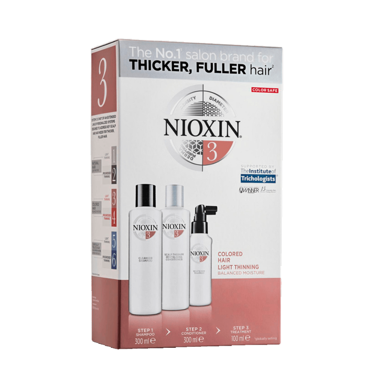 Sistema 3 - Kit, para un cabello teñido más grueso