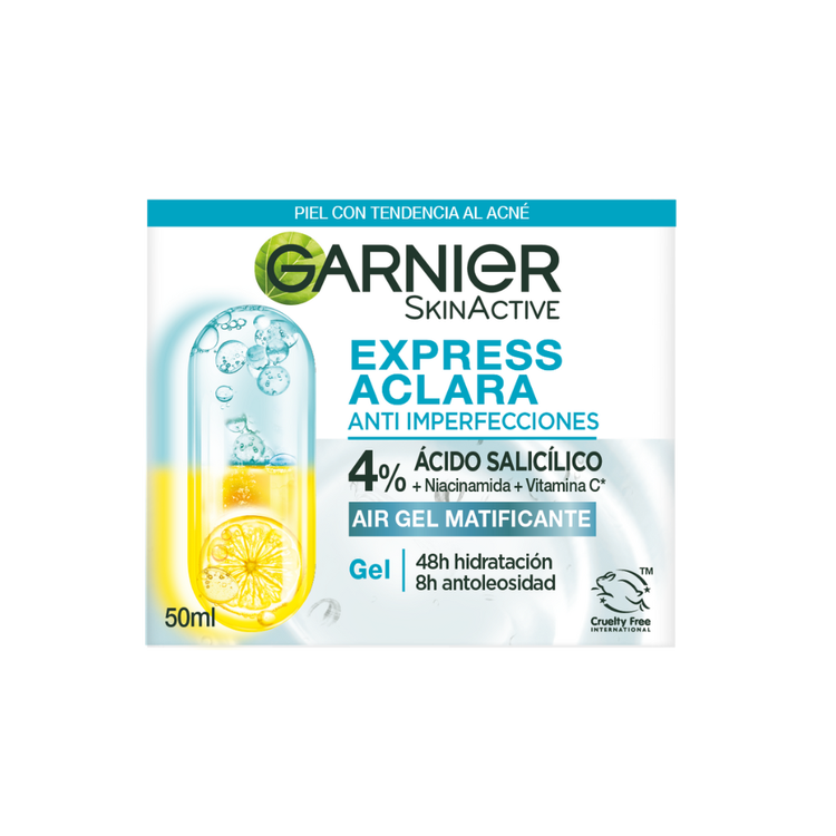 Garnier Skin Crema gel hidratación anti-oleosidad