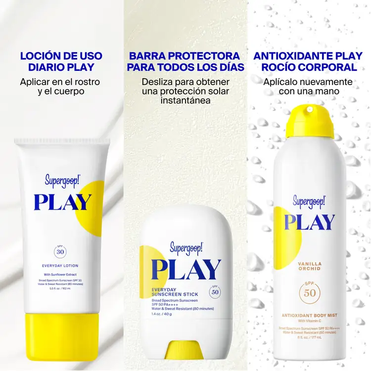 Play Antioxidant Vanilla Orchid - Body mist, con 50 SPF