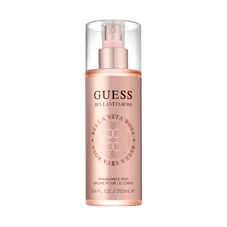 Bella Vita Rosa Body Mist exalta el lado lúdico y desenfadado de la mujer guess