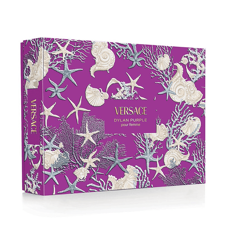 Dylan Purple - Set de regalo, Eau de Toilette 100 ml + Shower gel + Body Lotion + mini