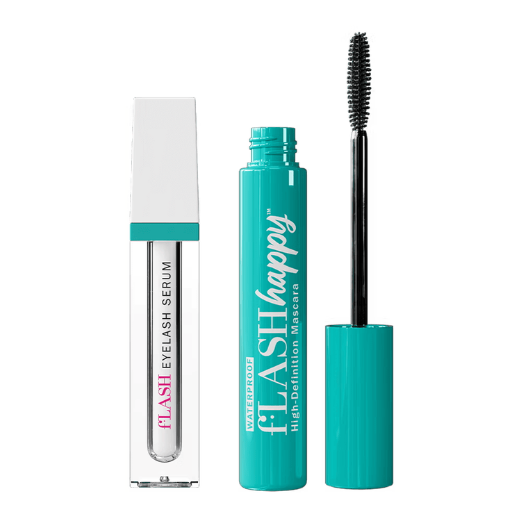 Long Curled Serum + Mascara - Set edición especial, ayuda a alargar las pestañas