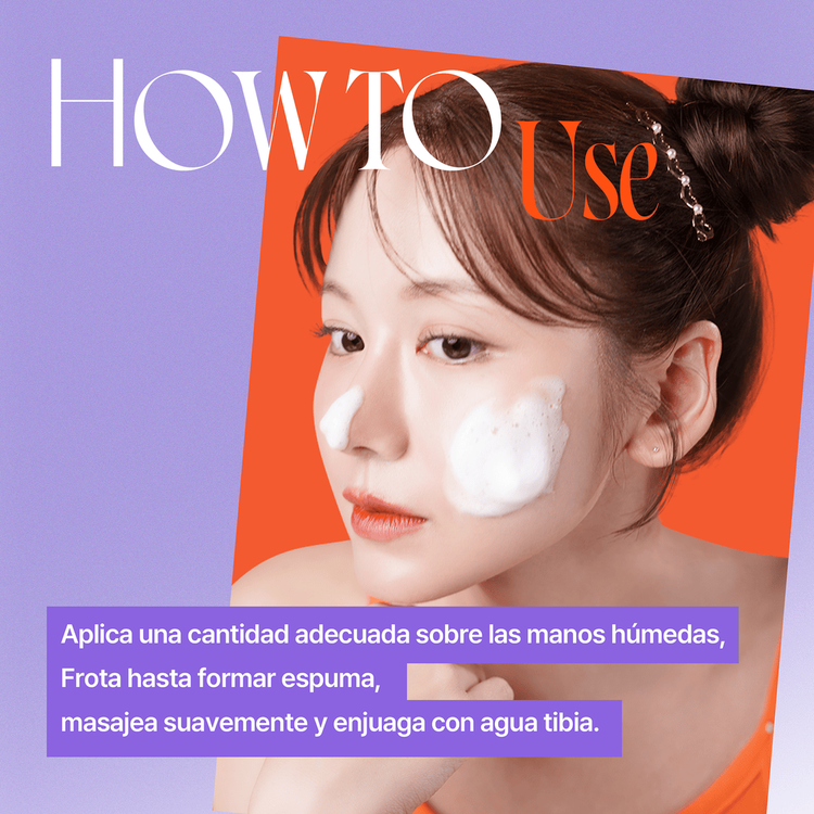 Double Vita Capsule Espuma limpiadora piel suave y radiante